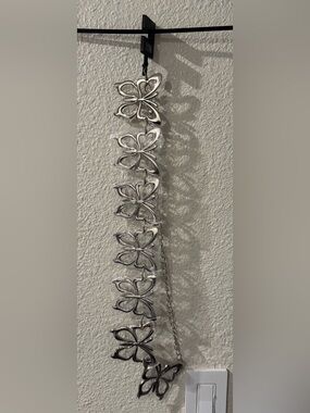 NWT Silver Butterfly-Link Waist Belt for Women